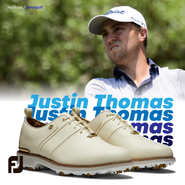 A pocos días de empezar el evento "The Players" Justin Thomas adquiere un nuevo patrocinio y recibe unos zapatos únicos de FootJoy...