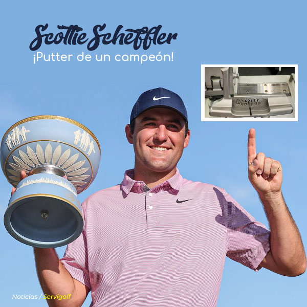 El millonario cambio de putter de Scottie Scheffler es la noticia hoy día en el mundo del golf, el jugador texano logro su tercera victoria...