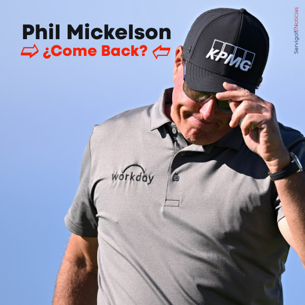Por unas declaraciones respecto a la ‘Superliga Árabe de Golf’ y el cambio en su carrera, Phil Mickelson desapareció del panorama...