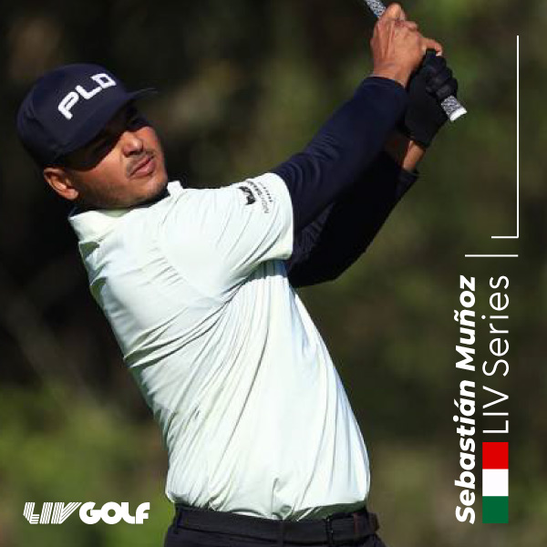 Juan Sebastián Muñoz debutó en el LIV Golf y empató el séptimo lugar del primer evento de la temporada disputado en Mayakoba, México.