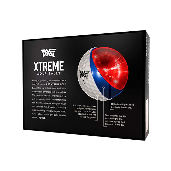 Las nuevas pelotas de golf PXG Xtreme Premium
